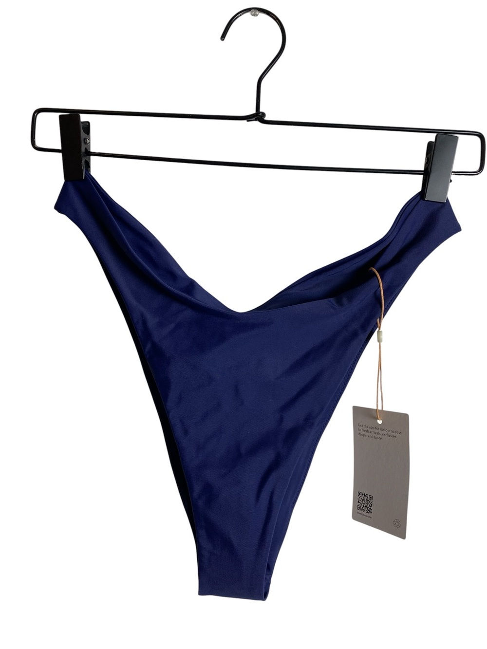 High Waist V Leg Bikini Bottoms